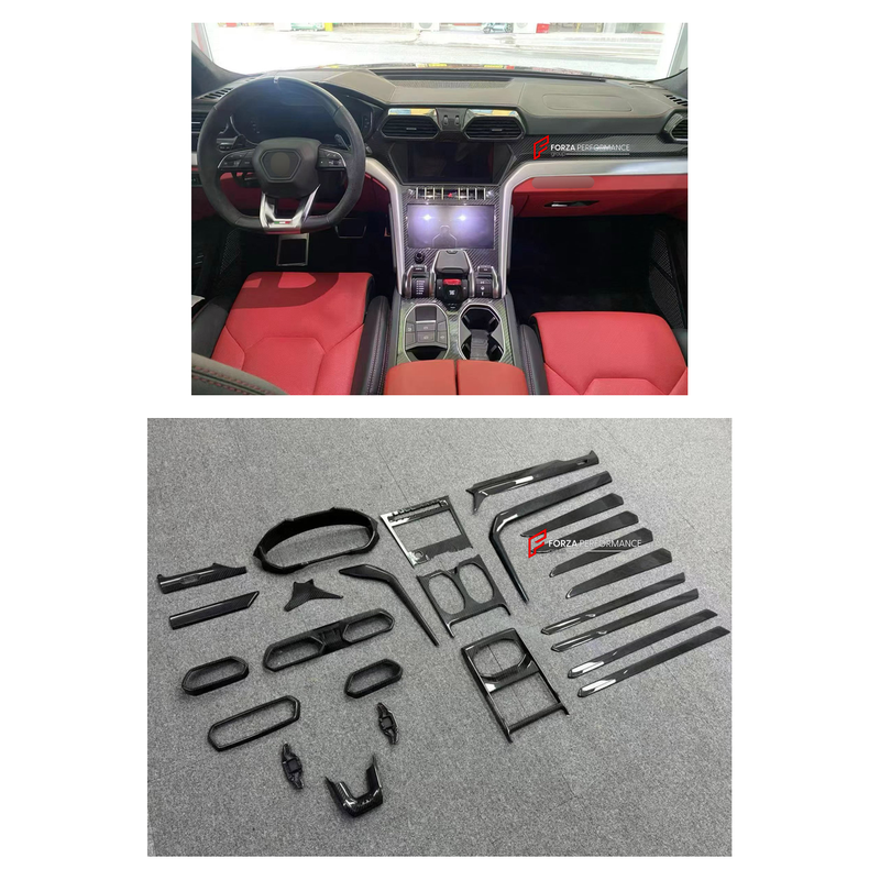DRY CARBON INTERIOR KIT for LAMBORGHINI URUS 2018+