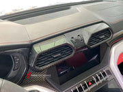 DRY CARBON INTERIOR KIT for LAMBORGHINI URUS 2018+

Set includes:
Dashboard Instrument Cluster Trim
Central Control Panel Trim
Center Console Trim Cover
Dashboard Trim Kit
Dashboard Side Air Vents Covers
Interior Door Panel Trim

Material: Dry Carbon

NOTE: Professional installation is required.