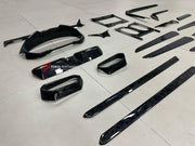 DRY CARBON INTERIOR KIT for LAMBORGHINI URUS 2018+

Set includes:
Dashboard Instrument Cluster Trim
Central Control Panel Trim
Center Console Trim Cover
Dashboard Trim Kit
Dashboard Side Air Vents Covers
Interior Door Panel Trim

Material: Dry Carbon

NOTE: Professional installation is required.