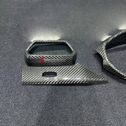 DRY CARBON INTERIOR KIT for LAMBORGHINI URUS SE 2024+

Set includes:
Dashboard Instrument Cluster Trim
Center Console Trim Cover
Rear Center Console Air Vent Cover
Dashboard Trim Kit
Dashboard Side Air Vents Covers
Interior Door Panel Trim

Material: Dry Carbon

NOTE: Professional installation is required.