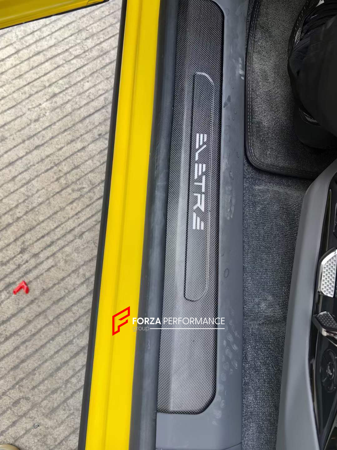 DRY CARBON DOOR SEALS for LOTUS ELETRE  Set includes:  Door Seals