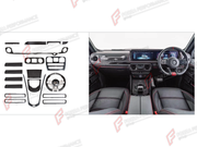 DRY CARBON INTERIOR KIT for MERCEDES-BENZ G-CLASS W464 G63 G350 G350D G400D G500 G550 2019 - 2024

Set includes:
Interior Kit

Material: Dry Carbon

NOTE: Professional installation is required.