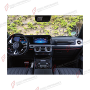 DRY CARBON INTERIOR KIT for MERCEDES-BENZ G-CLASS W465 G63 G450D G500 G550 2025+

Set includes:
Interior Kit

Material: Dry Carbon

NOTE: Professional installation is required.