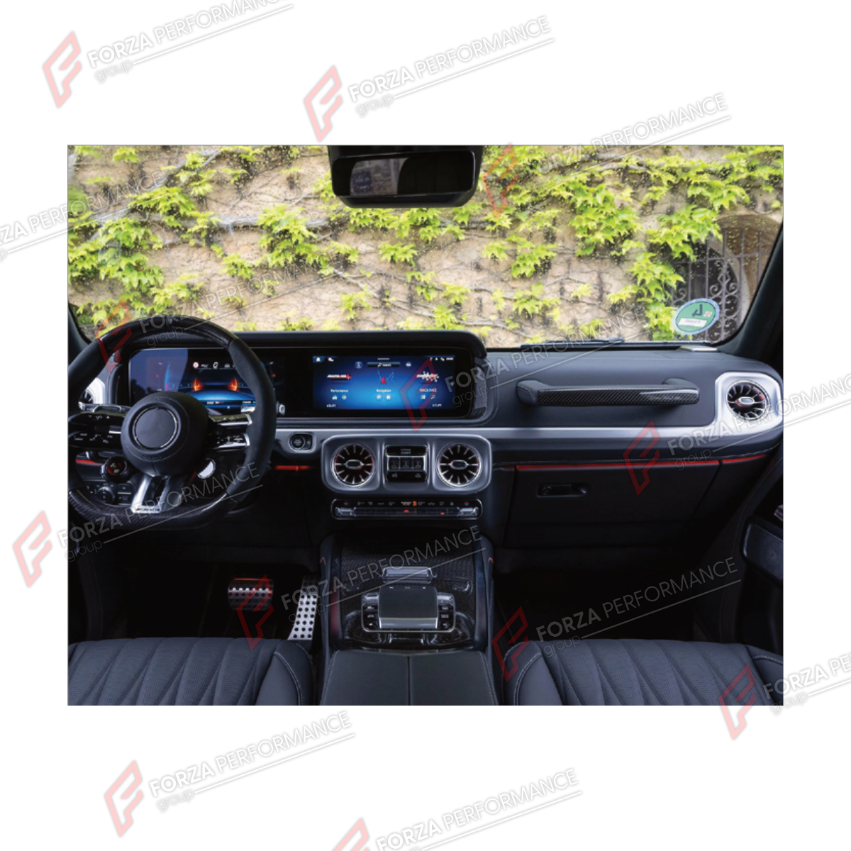 DRY CARBON INTERIOR KIT for MERCEDES-BENZ G-CLASS W465 G63 G450D G500 G550 2025+

Set includes:
Interior Kit

Material: Dry Carbon

NOTE: Professional installation is required.