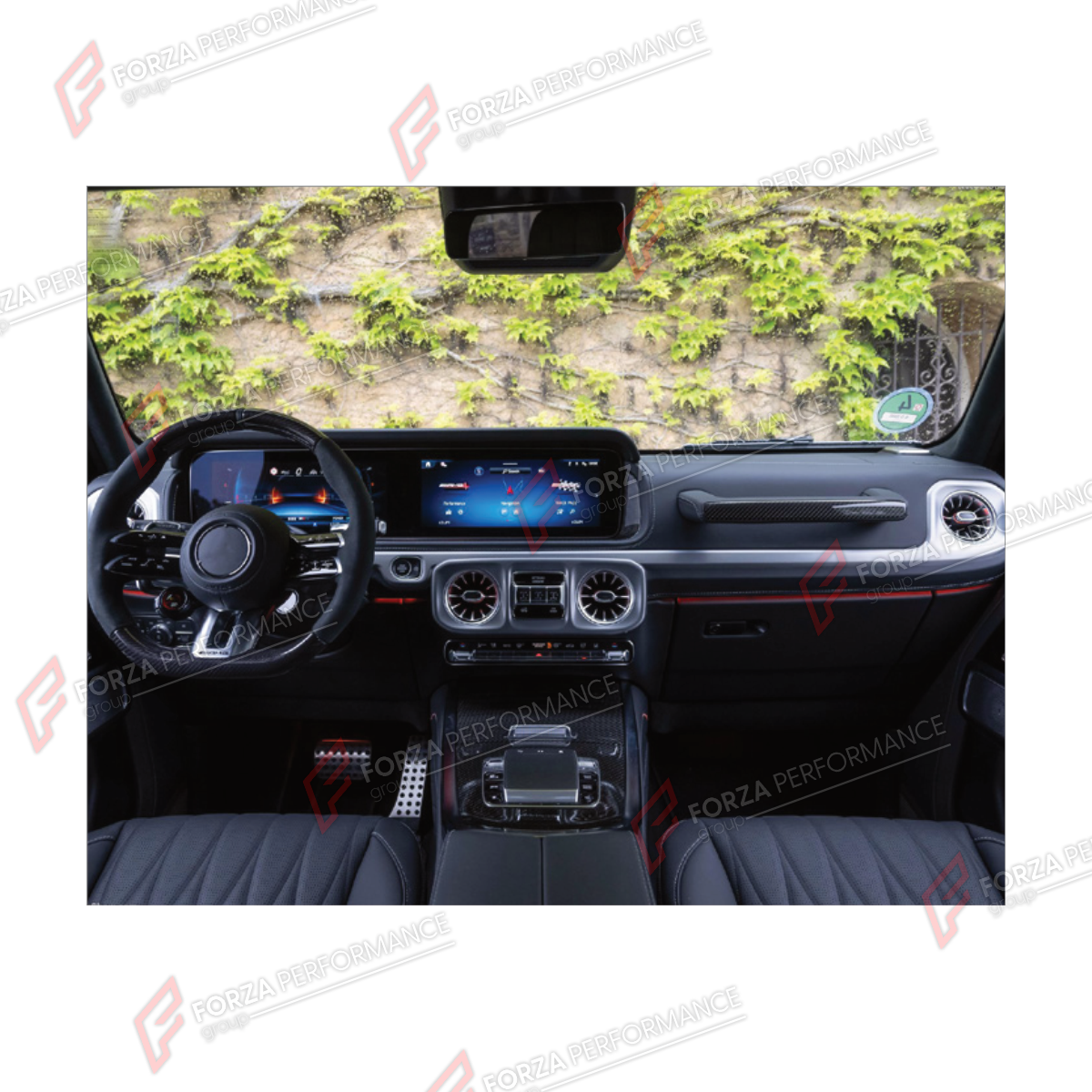 DRY CARBON INTERIOR KIT for MERCEDES-BENZ G-CLASS W465 G63 G450D G500 G550 2025+

Set includes:
Interior Kit

Material: Dry Carbon

NOTE: Professional installation is required.