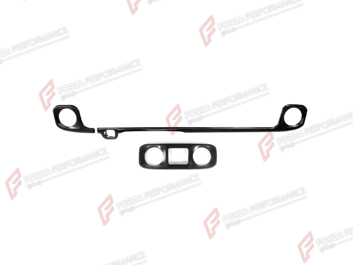 DRY CARBON INTERIOR KIT for MERCEDES-BENZ G-CLASS W465 G63 G450D G500 G550 2025+

Set includes:
Interior Kit

Material: Dry Carbon

NOTE: Professional installation is required.