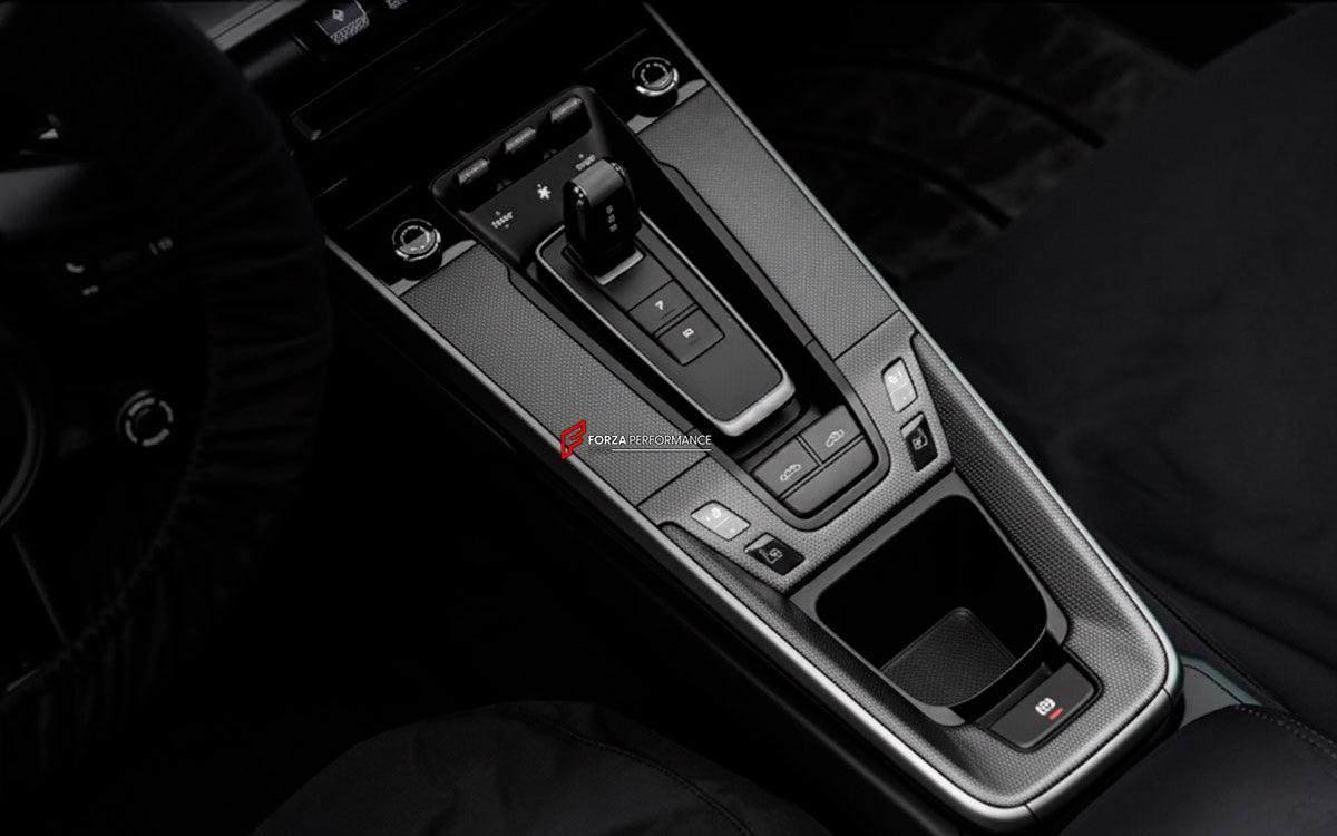 Dry Carbon Interior Kit for Porsche 911 992 2019+
Set includes:

Interior Kit
Material: Dry Carbon

NOTE: Professional installation is required.