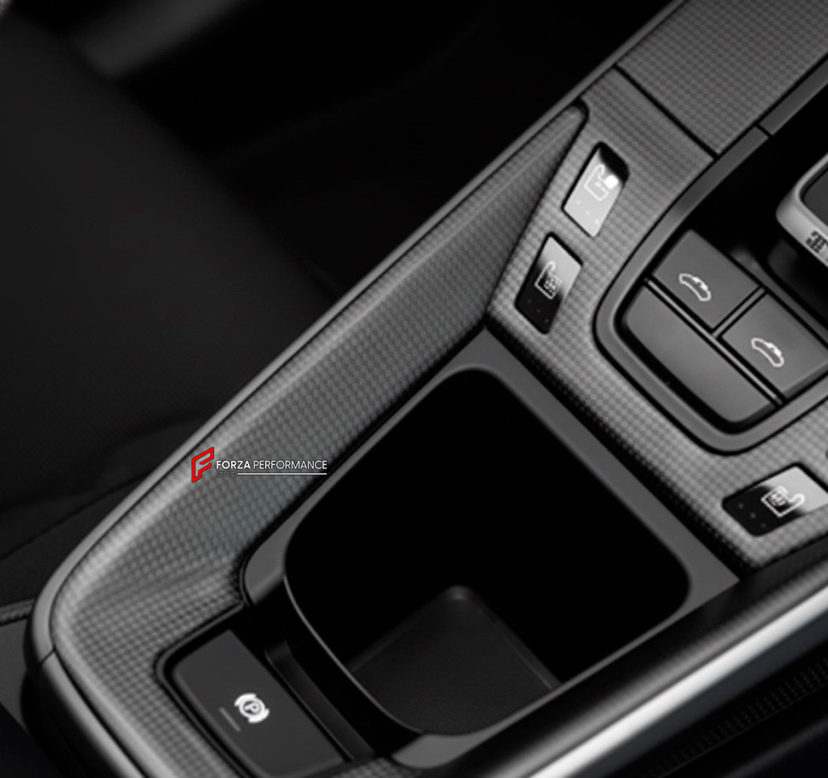 Dry Carbon Interior Kit for Porsche 911 992 2019+
Set includes:

Interior Kit
Material: Dry Carbon

NOTE: Professional installation is required.