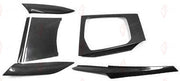 DRY CARBON INTERIOR TRIM KIT 6 PCS for BMW M3 G80 2021+
Set includes:

Interior Trim Kit
Material: Dry Carbon

NOTE: For LHD (left-hand drive) cars only. For G80 M3 only. Add-on type - installs over the original part. Professional installation is required.
