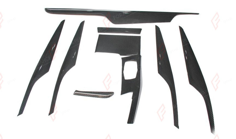 DRY CARBON INTERIOR TRIM KIT 9 PCS for BMW M5 F90 2018 - 2023