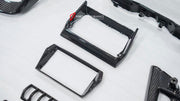 DRY CARBON INTERIOR TRIM KIT COVERS for LAMBORGHINI URUS 2018+

Set includes:

Center Console Trims
Dashboard Trims

Paddle Shifters
Door Trims

Material: Dry Carbon

Note: Professional installation is required.