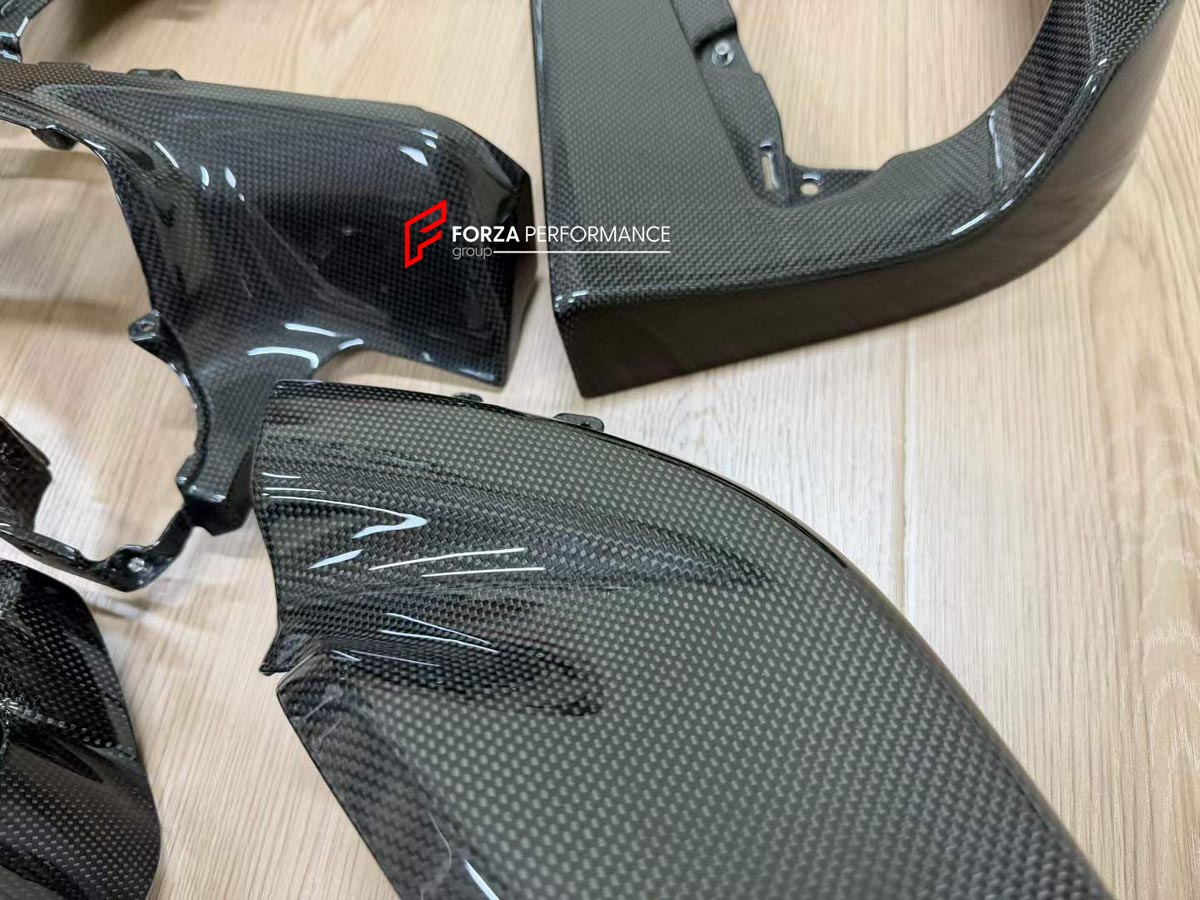 DRY CARBON INTERIOR TRIM KIT for FERRARI F8 Forza Performance Custom fit