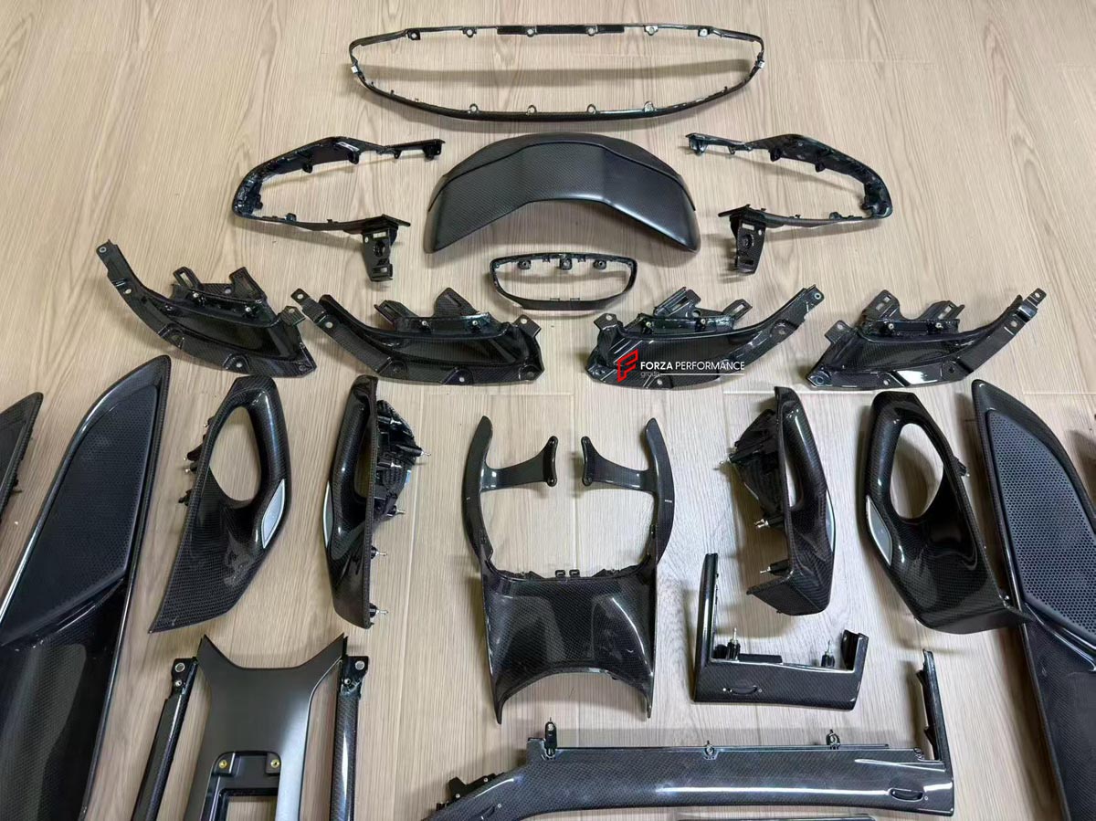 DRY CARBON INTERIOR TRIM KIT for FERRARI PUROSANGUE Forza Performance Custom fit
