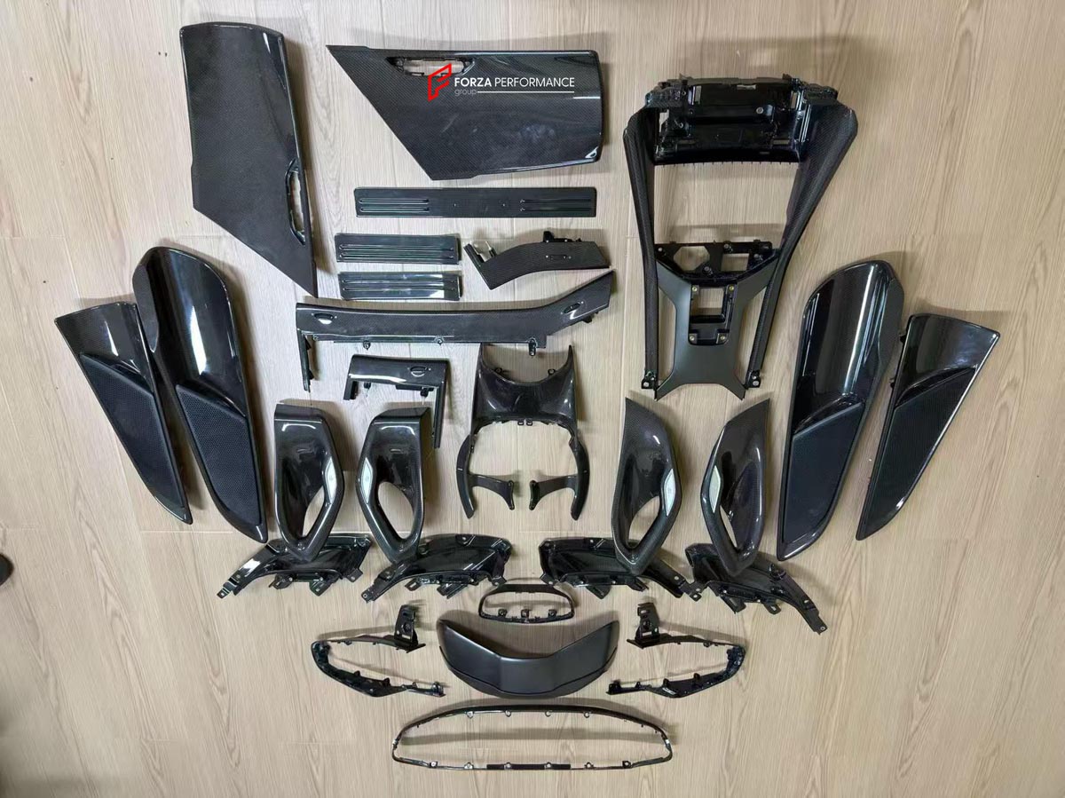 DRY CARBON INTERIOR TRIM KIT for FERRARI PUROSANGUE Forza Performance Custom fit