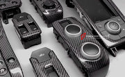 DRY CARBON INTERIOR TRIM KIT for MCLAREN MP4-12C 625C 650S 675LT

Set includes:

Steering Wheel Trim
Window Lift Panel Trim
Central Console Trim
AC Control Trim
Screen Surround Trim

Material: Carbon Fiber

Note: Professional installation is required

CONTACT US FOR PRICING