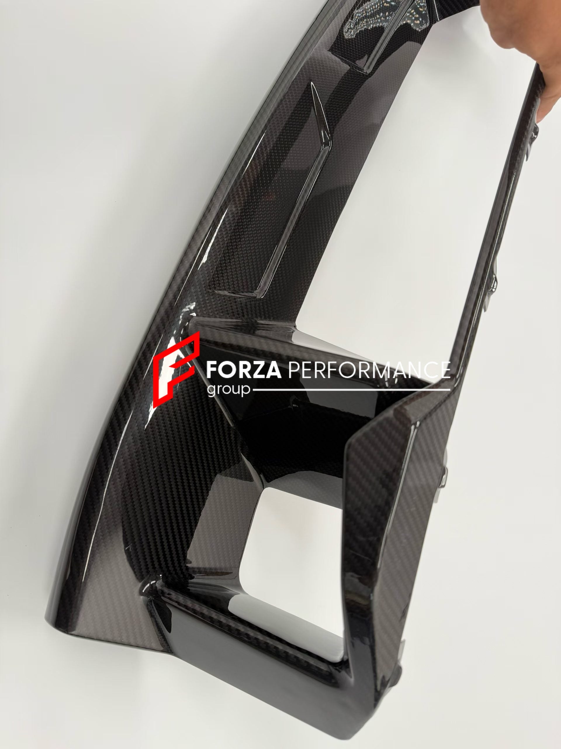 DRY CARBON LOWER CENTER GRILLE for BMW M2 G87 2023+ Forza Performance custom fit buy dry carbon lower center grille