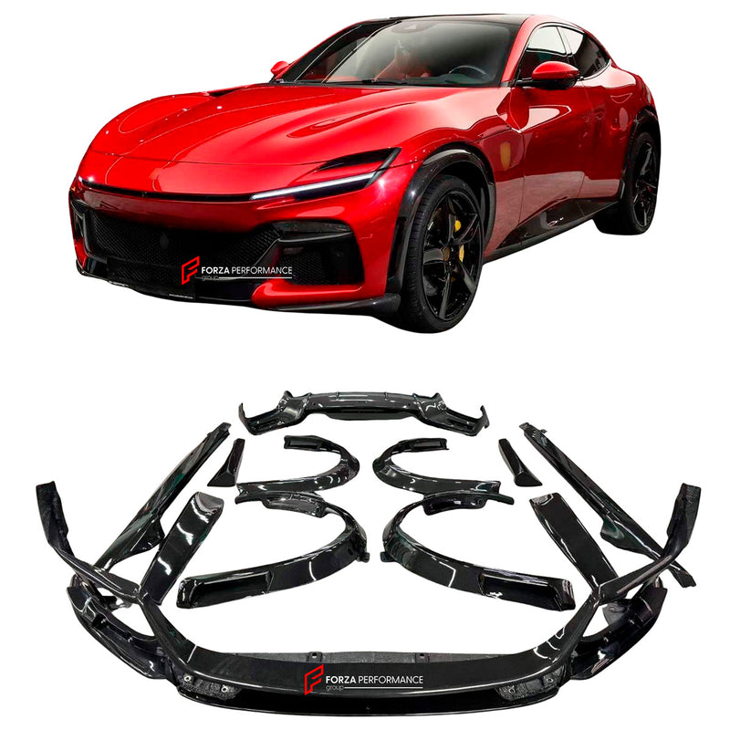 DRY CARBON PARTS for FERRARI PUROSANGUE 2023+