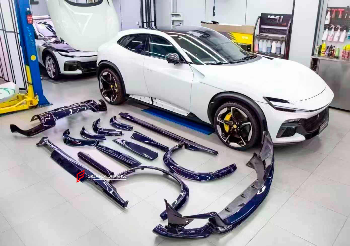 DRY CARBON OEM PARTS for FERRARI PUROSANGUE

Set includes:

Front Lip
Side Fenders
Side Skirts
Rear Diffuser

Material: Dry Carbon

Note: Professional installation is required.




Contact us for pricing

Payment ►
Visa
Mastercard
PayPal with a credit card (add 4.4% at checkout)
Payoneer
Cryptocurrency
Shipment ►
By express DHL/UPS/TNT/FedEx
To the local international airport
Special line by air
Special line by the sea
To Europe and the UK by train

Please let us know which shipping option you prefer.


