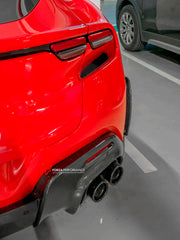 DRY CARBON PARTS for FERRARI PUROSANGUE 2023+
Set includes:

Front Lip
Side Fenders
Side Skirts
Rear Diffuser
Material: Dry Carbon

NOTE: Professional installation is required.