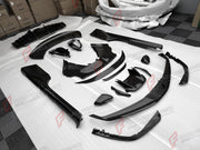 DRY CARBON PARTS for FERRARI SF90 STRADALE SPIDER 2019+ FORZA PERFORMANCE custom fit OEM Style

Set includes:
Front Lip
Front Bumper Air Intakes
Side Mirror Covers
Side Skirts
Side Air Intake Ducts
Rear Spoiler Lip
Rear Diffuser
Rear Bumper Vents
Engine Bay Panels
Front Trunk Frame
Center Console Trim

Material: Dry Carbon

NOTE: Professional installation is required.