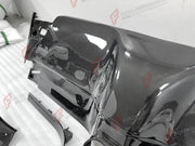 DRY CARBON PARTS for FERRARI SF90 STRADALE SPIDER 2019+ FORZA PERFORMANCE custom fit OEM Style

Set includes:
Front Lip
Front Bumper Air Intakes
Side Mirror Covers
Side Skirts
Side Air Intake Ducts
Rear Spoiler Lip
Rear Diffuser
Rear Bumper Vents
Engine Bay Panels
Front Trunk Frame
Center Console Trim

Material: Dry Carbon

NOTE: Professional installation is required.