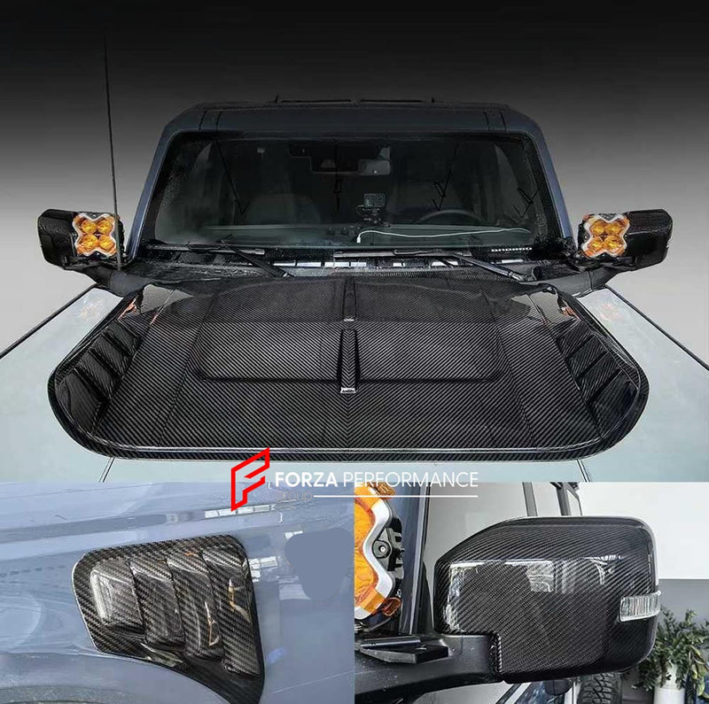 DRY CARBON PARTS for FORD BRONCO 2021+