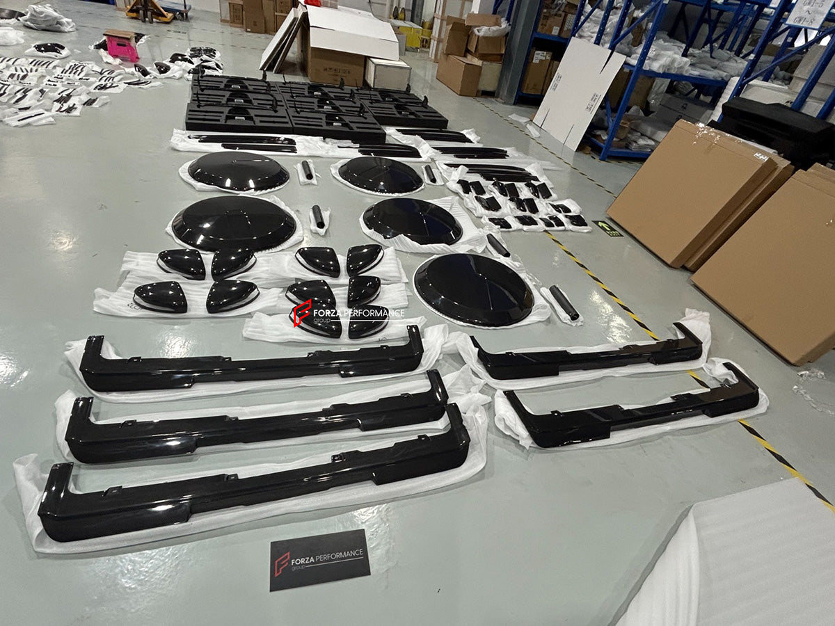 DRY CARBON PARTS for MERCEDES BENZ G CLASS G500 G550 G63 W465 2025

Material: Dry Carbon

Note: Professional installation is required.