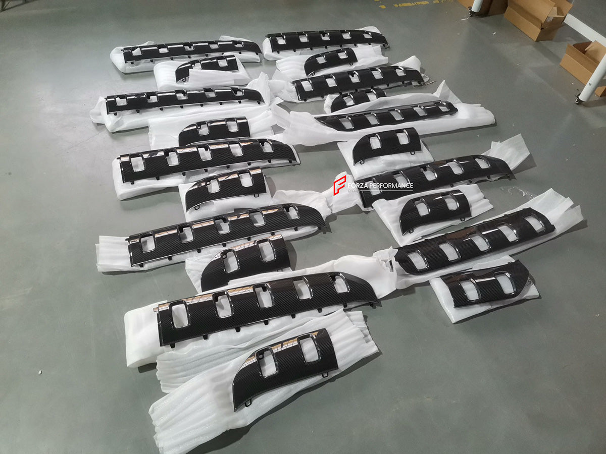 DRY CARBON PARTS for MERCEDES BENZ G CLASS G500 G550 G63 W465 2025

Material: Dry Carbon

Note: Professional installation is required.