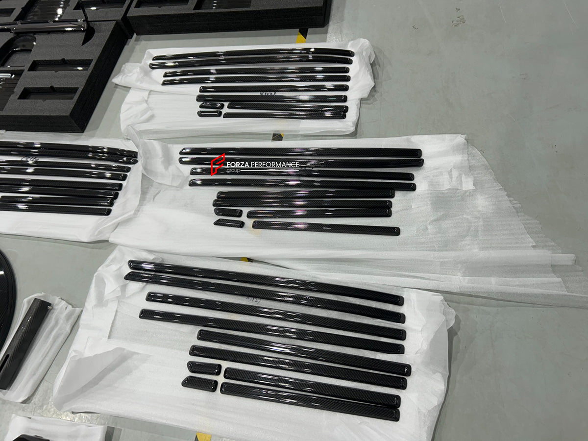 DRY CARBON PARTS for MERCEDES BENZ G CLASS G500 G550 G63 W465 2025

Material: Dry Carbon

Note: Professional installation is required.