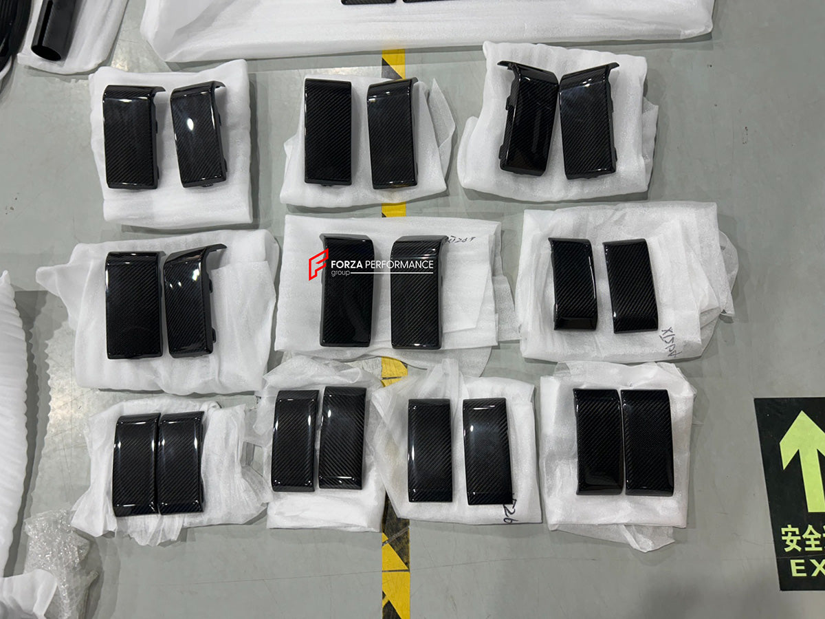 DRY CARBON PARTS for MERCEDES BENZ G CLASS G500 G550 G63 W465 2025

Material: Dry Carbon

Note: Professional installation is required.