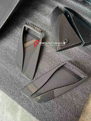 DRY CARBON PARTS for PORSCHE 718 982 CAYMAN GT4RS 2022+

Set includes:

Hood Trims
Side Fender Air Outlet Trims
Rear Diffuser
Rear Spoiler Trim

Material: Dry Carbon

Note: Professional installation is required.