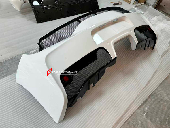 DRY CARBON REAR BUMPER and DIFFUSER for FERRARI 458 ITALIA 2009 - 2015

Set includes:

Rear Bumper
Rear Diffuser

Material: Dry Carbon

NOTE: Professional installation is required

Payment ►
Visa

Mastercard

PayPal with a credit card (add 4.4% at checkout)
Payoneer
Cryptocurrency
Shipment ►
By express DHL/UPS/TNT/FedEx
To local international airport
Special line by air
Special line by sea
To Europe and the UK by train

Please let us know which shipping option you prefer.