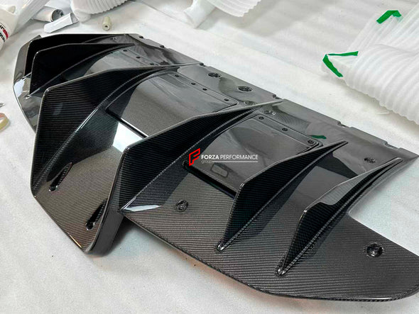 DRY CARBON REAR BUMPER and DIFFUSER for FERRARI 458 ITALIA 2009 - 2015

Set includes:

Rear Bumper
Rear Diffuser

Material: Dry Carbon

NOTE: Professional installation is required

Payment ►
Visa

Mastercard

PayPal with a credit card (add 4.4% at checkout)
Payoneer
Cryptocurrency
Shipment ►
By express DHL/UPS/TNT/FedEx
To local international airport
Special line by air
Special line by sea
To Europe and the UK by train

Please let us know which shipping option you prefer.