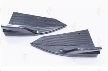 DRY CARBON REAR BUMPER CORNERS for BMW X5M F95 PRE LCI 2020 - 2023