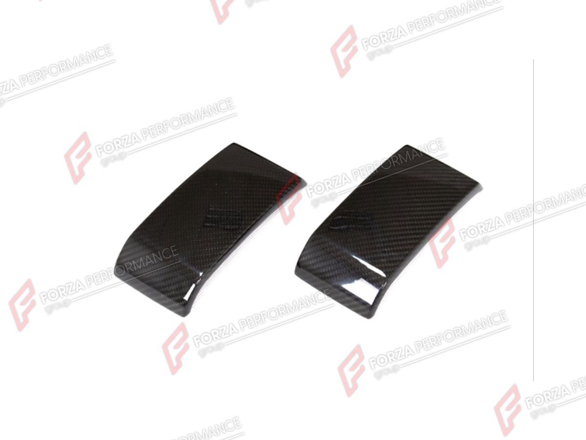 DRY CARBON REAR BUMPER COVER TRIMS for MERCEDES-BENZ G-CLASS W464 G63 2019 - 2024 FORZA PERFORMANCE custom fit JCW Style

Set includes:
Rear Bumper Cover Trims

Material: Dry Carbon

NOTE: Professional installation is required.
