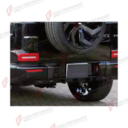 DRY CARBON REAR BUMPER COVER TRIMS for MERCEDES-BENZ G-CLASS W464 G63 2019 - 2024 FORZA PERFORMANCE custom fit JCW Style

Set includes:
Rear Bumper Cover Trims

Material: Dry Carbon

NOTE: Professional installation is required.