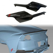 DRY CARBON REAR BUMPER SPLITTERS for FERRARI 812 SUPERFAST GTS 2017 - 2024 FORZA PERFORMANCE custom fit N Style

Set includes:
Rear Bumper Splitters

Material: Dry Carbon

NOTE: Professional installation is required.
