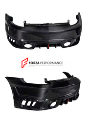 DRY CARBON REAR BUMPER with REAR DIFFUSER  for PORSCHE 911 992.1 TURBO S T 2020-2025
