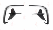 DRY CARBON REAR CANARDS for BMW 8 SERIES G14 G15 G16 2018+
Set includes:

Rear Canards
Material: Dry Carbon

NOTE: For G15 Coupe only. Add-on type - installs over the original part. Professional installation is required.