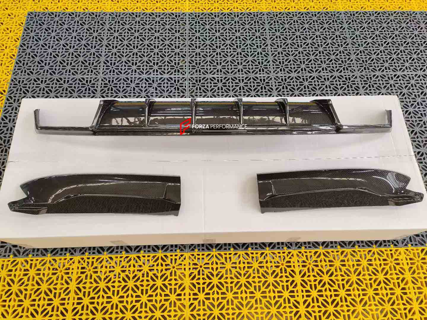 DRY CARBON REAR DIFFUSER FOR AUDI A8 D5 2018 - 2021 – Forza Performance ...