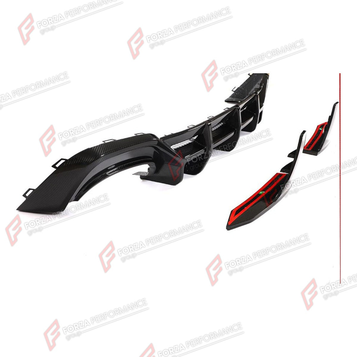 DRY CARBON REAR DIFFUSER for AUDI RS7 SPORTBACK HATCHBACK 2020 - 2021 FORZA PERFORMANCE Custom Fit
Set includes:

Rear Diffuser
Material: Dry Carbon

NOTE: Professional installation is required.

Why “Contact Us for Pricing”?
We don’t display fixed prices because our goal is to offer you the most competitive deal possible. Product costs often decrease over time, and by requesting a quote, you’ll receive our most up-to-date price on market.

SECURED PAYMENT METHODS
PayPal (+4.4% fee)
Visa / Mastercard / Amer