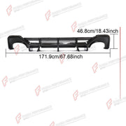 DRY CARBON REAR DIFFUSER for AUDI RS7 SPORTBACK HATCHBACK 2020 - 2021 FORZA PERFORMANCE Custom Fit
Set includes:

Rear Diffuser
Material: Dry Carbon

NOTE: Professional installation is required.

Why “Contact Us for Pricing”?
We don’t display fixed prices because our goal is to offer you the most competitive deal possible. Product costs often decrease over time, and by requesting a quote, you’ll receive our most up-to-date price on market.

SECURED PAYMENT METHODS
PayPal (+4.4% fee)
Visa / Mastercard / Amer