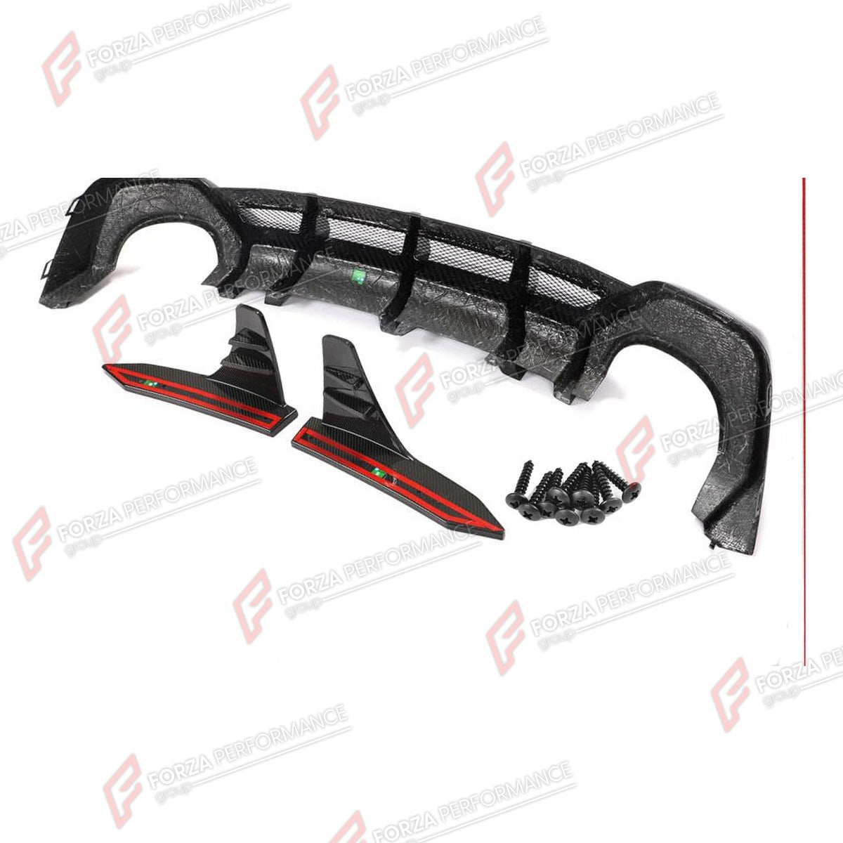 DRY CARBON REAR DIFFUSER for AUDI RS7 SPORTBACK HATCHBACK 2020 - 2021 FORZA PERFORMANCE Custom Fit
Set includes:

Rear Diffuser
Material: Dry Carbon

NOTE: Professional installation is required.

Why “Contact Us for Pricing”?
We don’t display fixed prices because our goal is to offer you the most competitive deal possible. Product costs often decrease over time, and by requesting a quote, you’ll receive our most up-to-date price on market.

SECURED PAYMENT METHODS
PayPal (+4.4% fee)
Visa / Mastercard / Amer