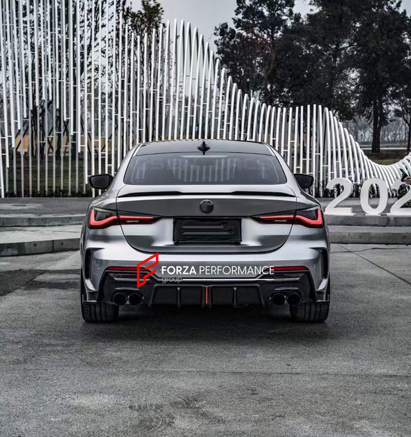 DRY CARBON REAR DIFFUSER for BMW 4-SERIES G22 G23 2020+  Set includes:  Rear Diffuser