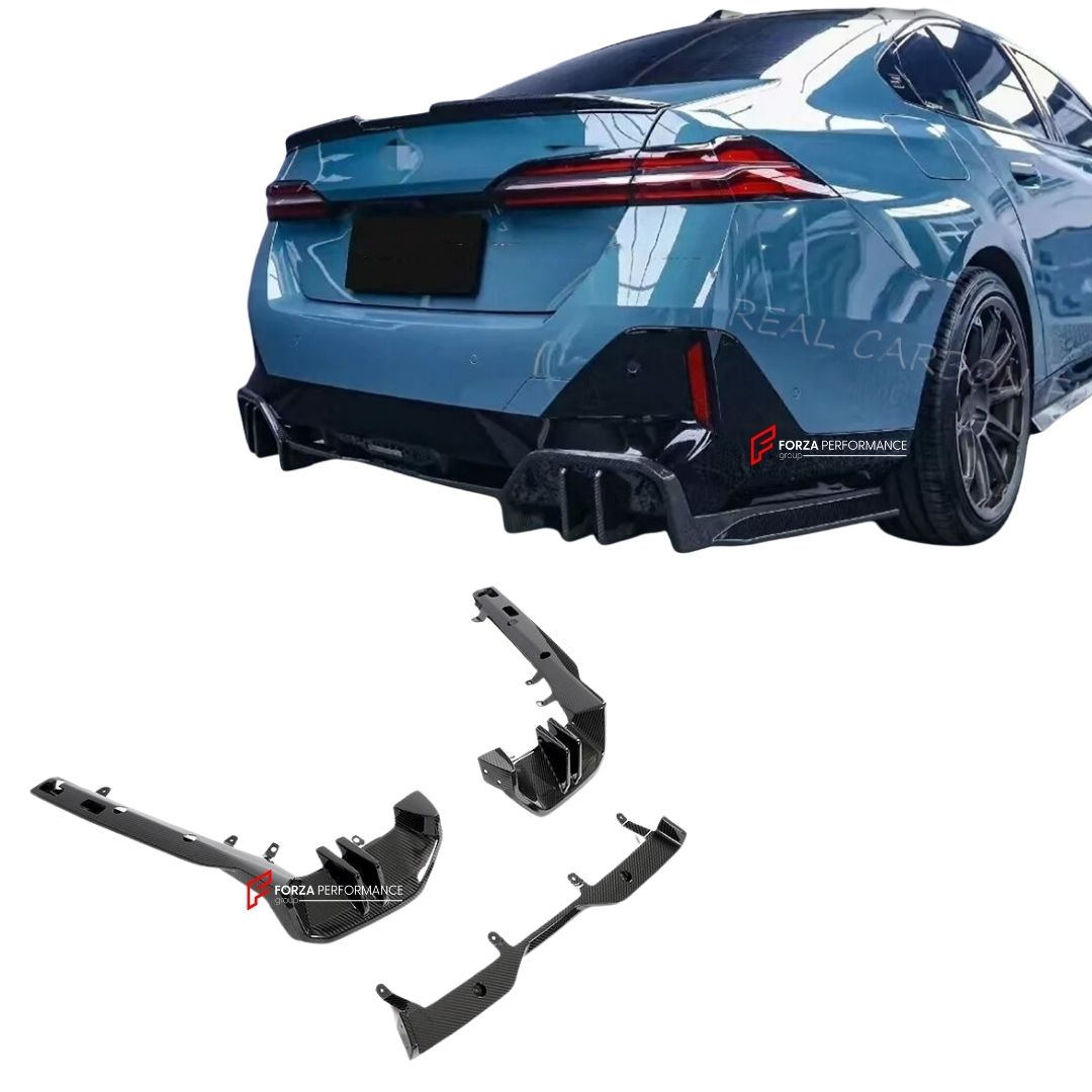 DRY CARBON REAR DIFFUSER for BMW 5 SERIES I5 G60 530E M SPORT 2024+ FORZA PERFORMANCE Custom Fit
Set includes:

Rear Diffuser
Material: Dry Carbon

NOTE: Professional installation is required.

Why “Contact Us for Pricing”?
We don’t display fixed prices because our goal is to offer you the most competitive deal possible. Product costs often decrease over time, and by requesting a quote, you’ll receive our most up-to-date price on market.

SECURED PAYMENT METHODS
PayPal (+4.4% fee)
Visa / Mastercard / Americ