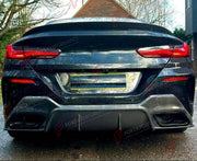 DRY CARBON REAR DIFFUSER for BMW 8 SERIES G14 G15 M850I M SPORT 2018+ FORZA PERFORMANCE Custom Fit
Set includes:

Rear Diffuser
Material: Dry Carbon

NOTE: Professional installation is required.

Why “Contact Us for Pricing”?
We don’t display fixed prices because our goal is to offer you the most competitive deal possible. Product costs often decrease over time, and by requesting a quote, you’ll receive our most up-to-date price on market.

SECURED PAYMENT METHODS
PayPal (+4.4% fee)
Visa / Mastercard / Amer