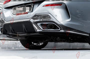 DRY CARBON REAR DIFFUSER for BMW 8 SERIES G14 G15 M850I M SPORT 2018+ FORZA PERFORMANCE Custom Fit
Set includes:

Rear Diffuser
Material: Dry Carbon

NOTE: Professional installation is required.

Why “Contact Us for Pricing”?
We don’t display fixed prices because our goal is to offer you the most competitive deal possible. Product costs often decrease over time, and by requesting a quote, you’ll receive our most up-to-date price on market.

SECURED PAYMENT METHODS
PayPal (+4.4% fee)
Visa / Mastercard / Amer