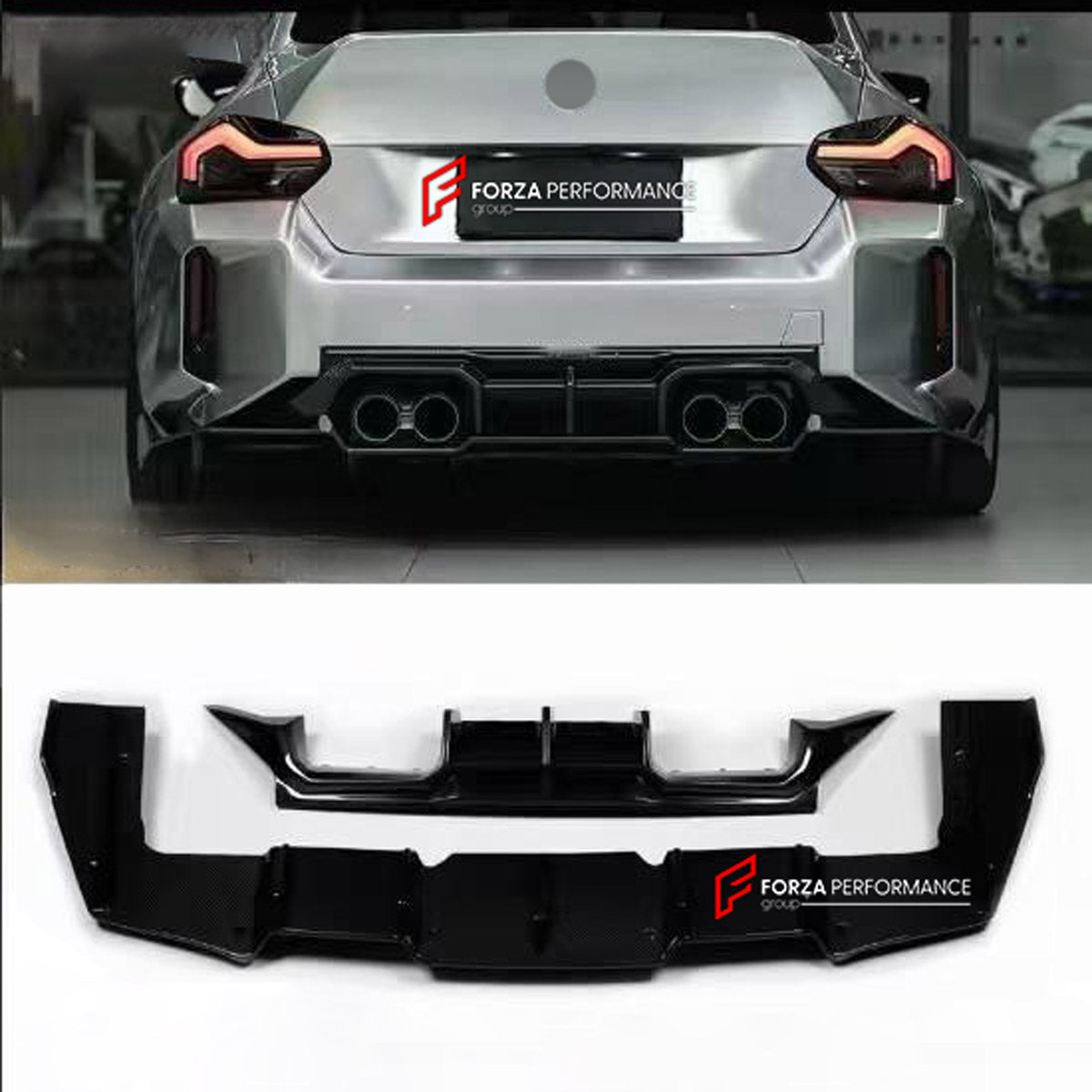 DRY CARBON REAR DIFFUSER for BMW M2 G87 2023+

Set includes:
Rear Diffuser

Material: Dry Carbon

NOTE: Professional installation is required.