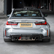 AUTHENTIC SOOQOO DRY CARBON REAR DIFFUSER for BMW M3 G80 G81 2020+ M4 G82 G83 G8X 2021+

Set includes:

Rear Diffuser

Material: Prepreg Carbon

Note: Professional installation is required.