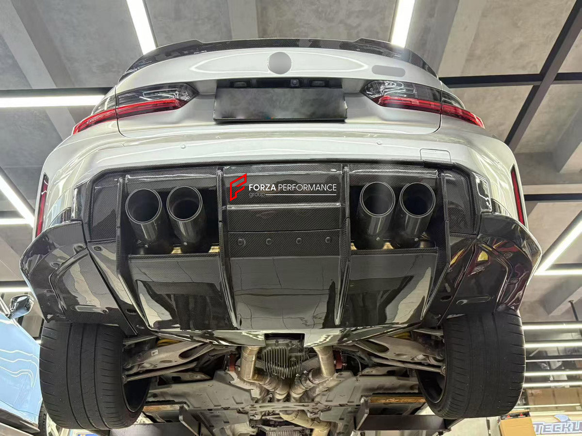 DRY CARBON REAR DIFFUSER for BMW M4 G82 2021+ FORZA PERFORMANCE custom fit RSC Style

Set includes:
Rear Diffuser

Material: Dry Carbon

NOTE: Professional installation is required.